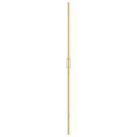 Produktbild för Walk-In duschvägg Guld 100 x 6,5 x 190 cm