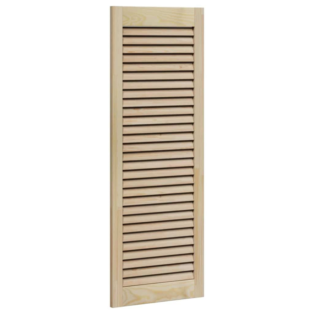 Produktbild för Skåpdörr med dörr Naturfärg 110 x 2,1 x 39,5 cm Massiv furu