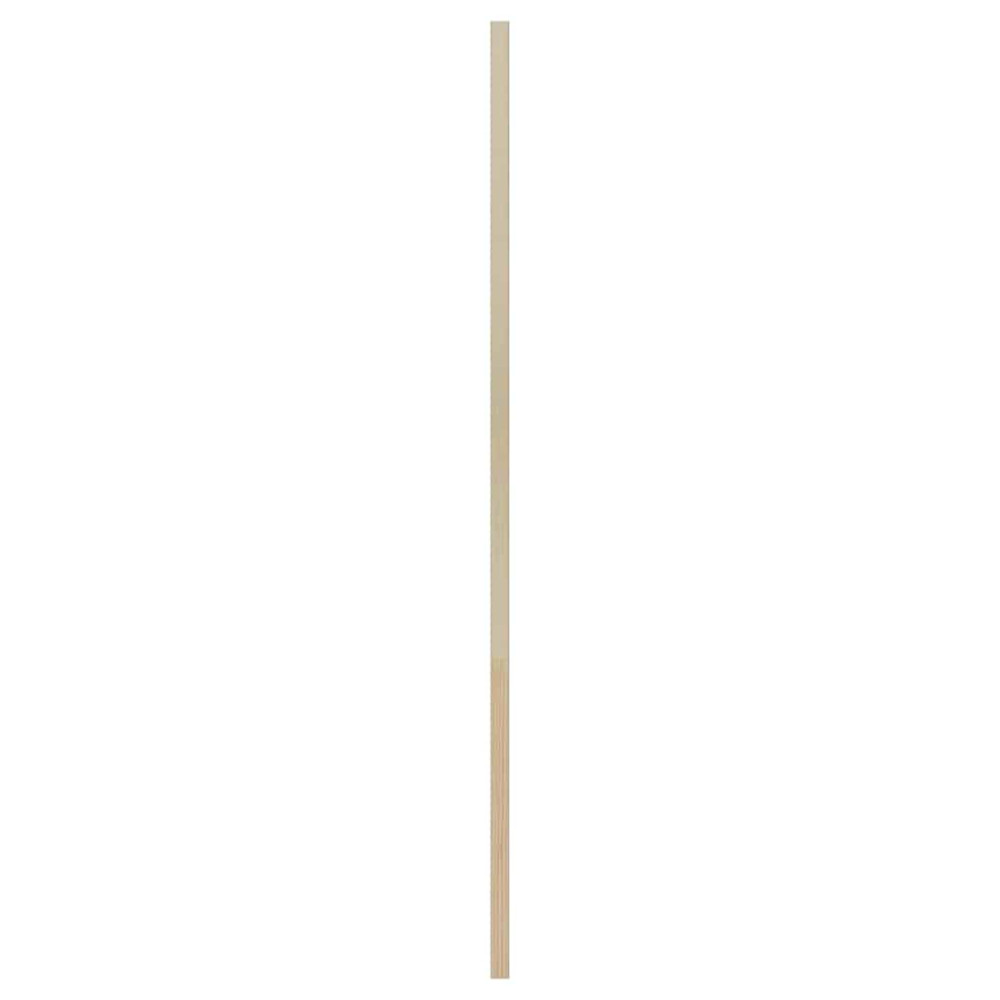 Produktbild för Skåpdörr 2 pcs Naturfärg 110 x 2,1 x 39,5 cm Massiv furu