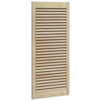 Produktbild för Skåpdörr med dörr Naturfärg 49,5 x 2,1 x 110 cm Massiv furu