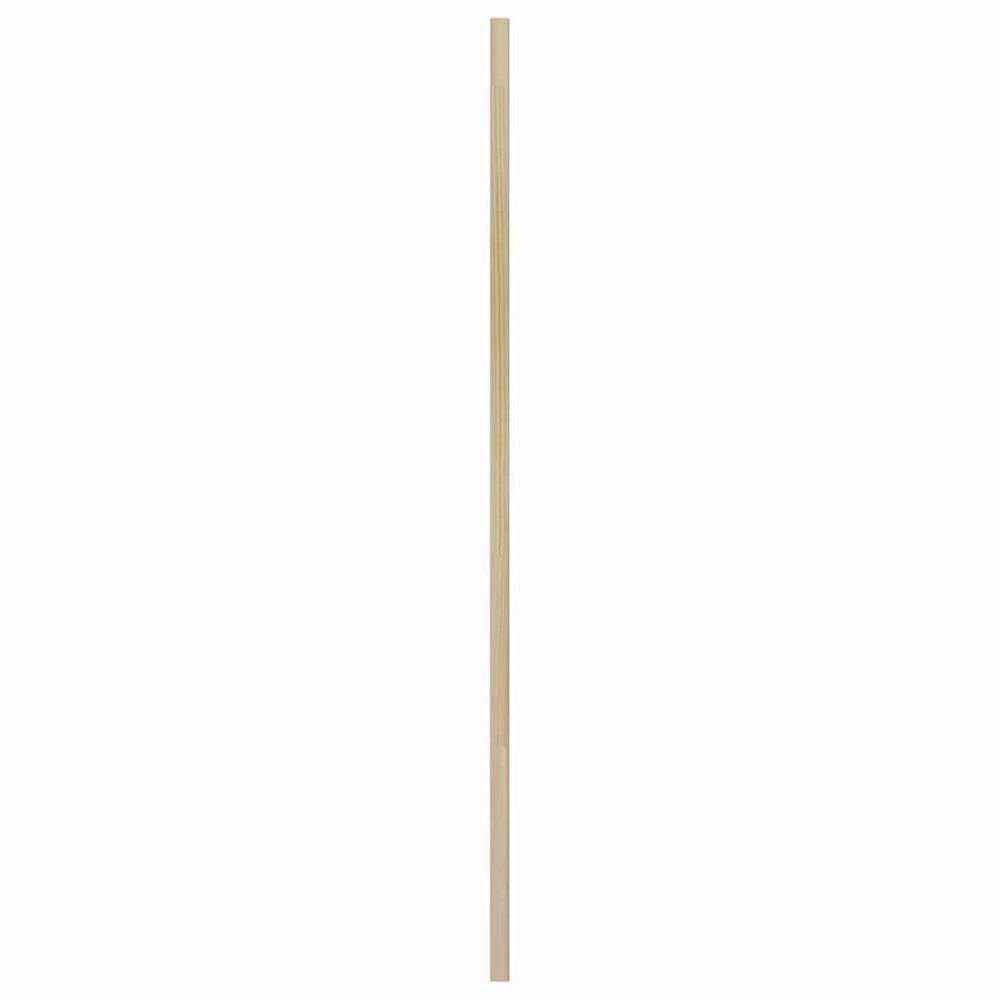 Produktbild för Skåpdörr 2 pcs Naturfärg 49,5 x 2,1 x 110 cm Massiv furu