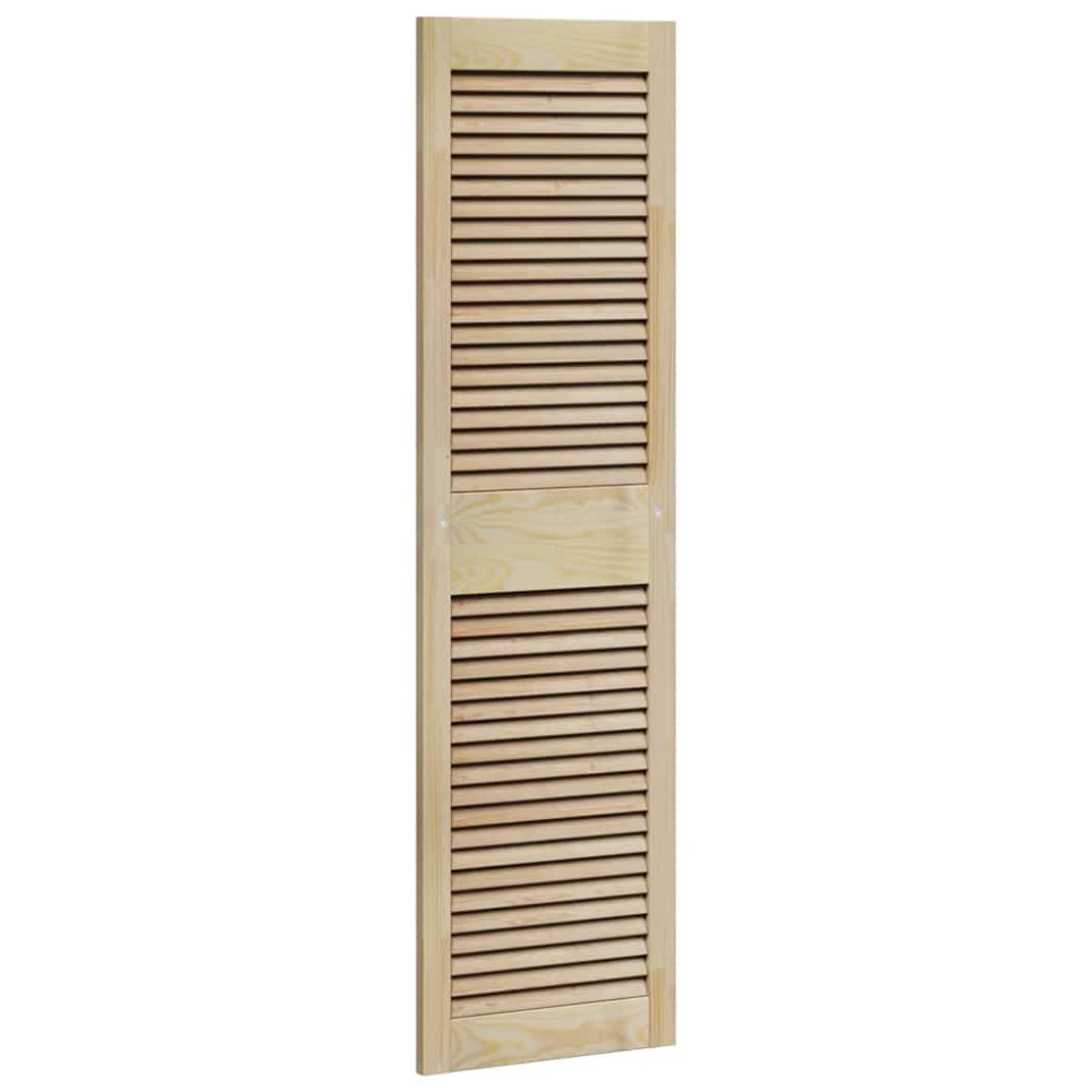 Produktbild för Skåpdörr med dörr Naturfärg 140,5 x 2,1 x 39,5 cm Massiv furu