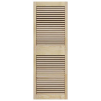 Produktbild för Skåpdörr med dörr Naturfärg 49,5 x 2,1 x 140,5 cm Massiv furu