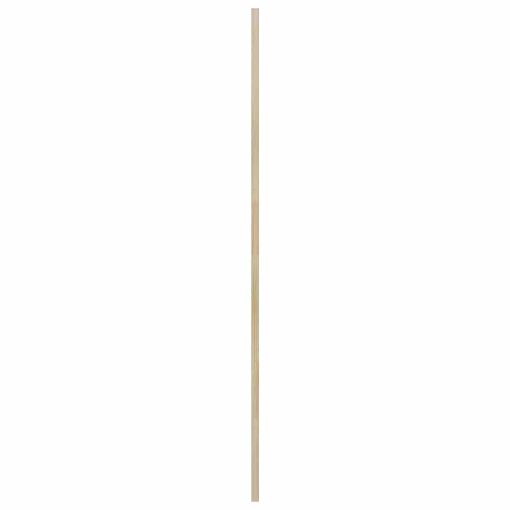 Produktbild för Skåpdörr med dörr Naturfärg 49,5 x 2,1 x 140,5 cm Massiv furu