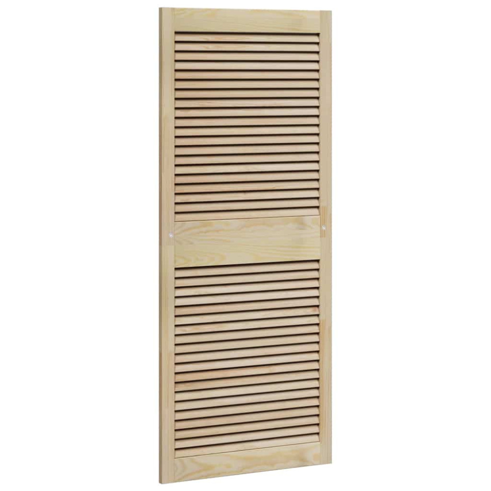 Produktbild för Skåpdörr med dörr Naturfärg 140,5 x 2,1 x 59,5 cm Massiv furu