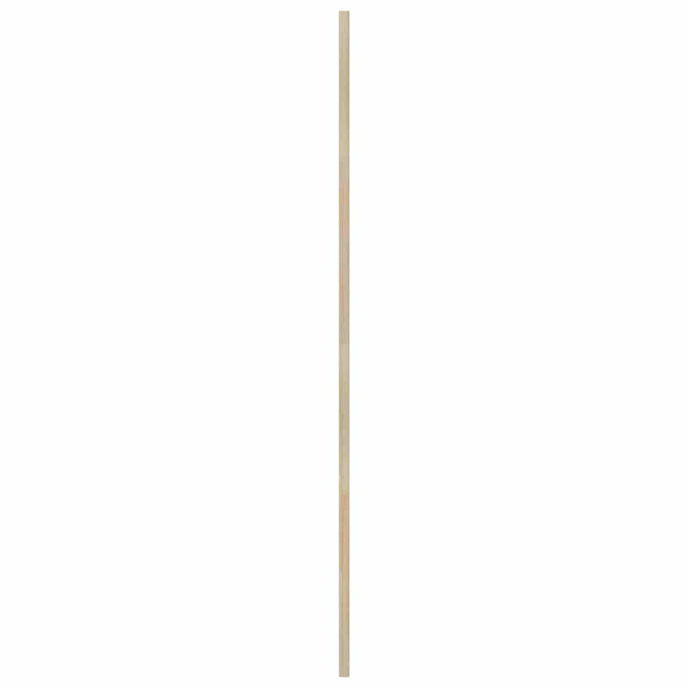 Produktbild för Skåpdörr 2 pcs Naturfärg 140,5 x 2,1 x 59,5 cm Massiv furu