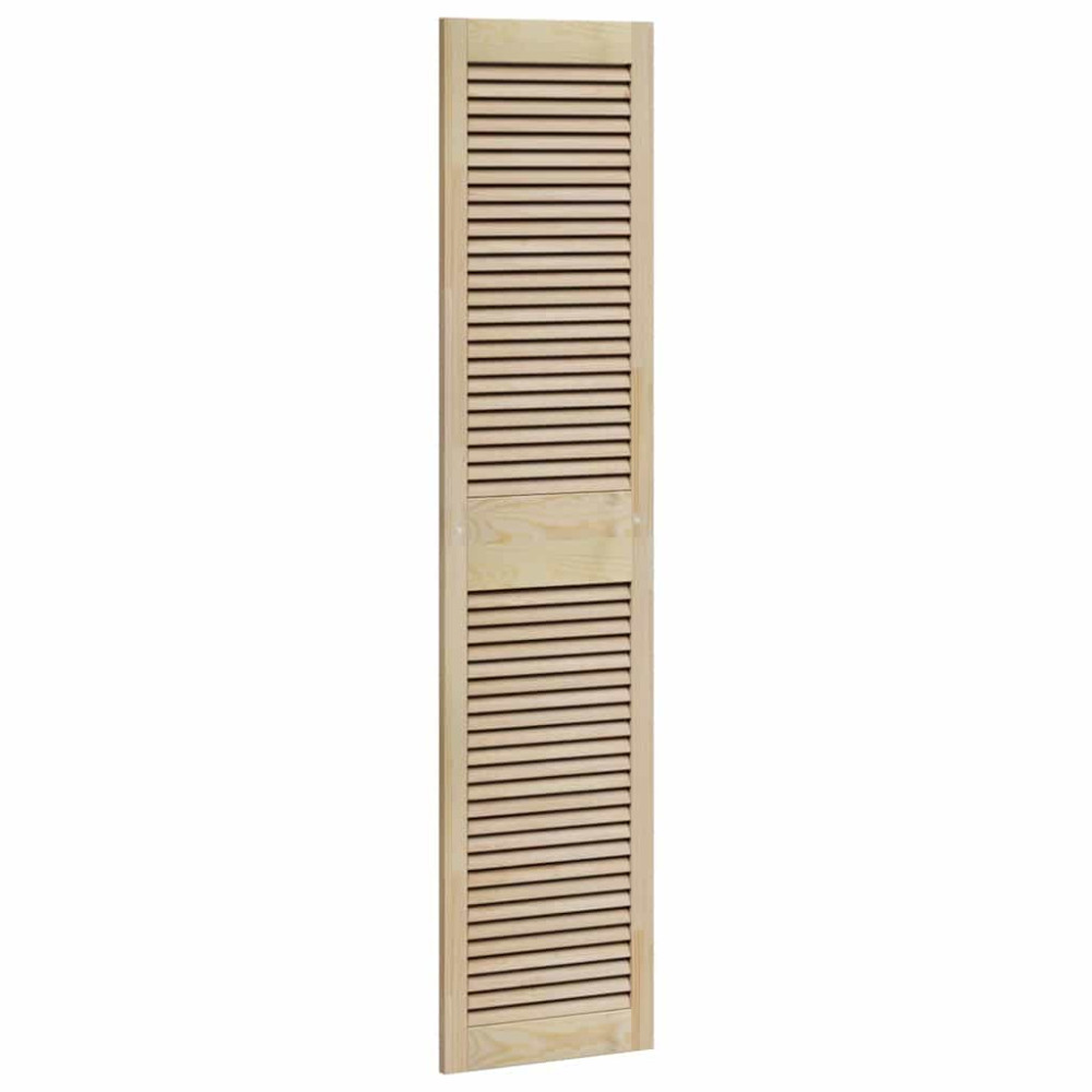 Produktbild för Skåpdörr med dörr Naturfärg 170 x 2,1 x 39,5 cm Massiv furu