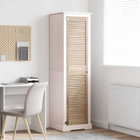 Produktbild för Skåpdörr med dörr Naturfärg 170 x 2,1 x 39,5 cm Massiv furu