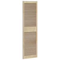 Produktbild för Skåpdörr med dörr Naturfärg 170 x 2,1 x 49,5 cm Massiv furu