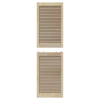 Produktbild för Skåpdörr med dörr Naturfärg 170 x 2,1 x 49,5 cm Massiv furu