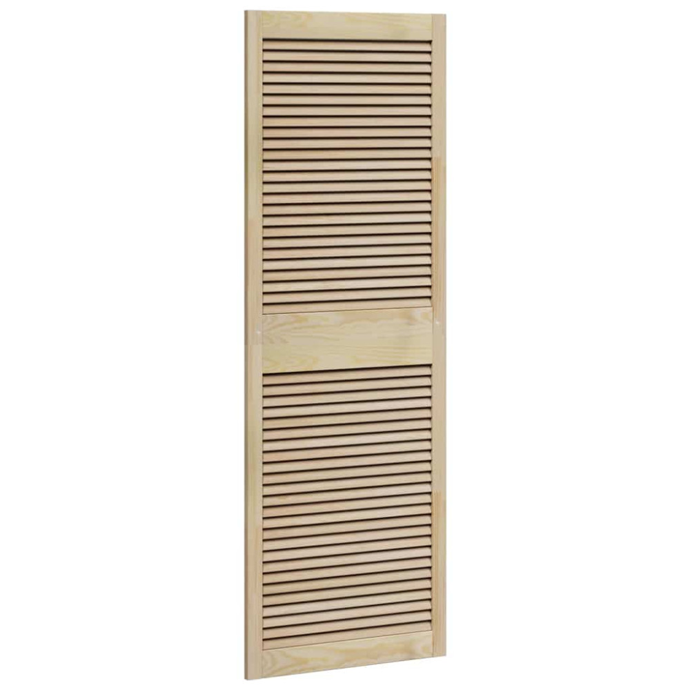 Produktbild för Skåpdörr med dörr Naturfärg 170 x 2,1 x 59,5 cm Massiv furu