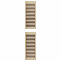 Produktbild för Skåpdörr med dörr Naturfärg 201 x 2,1 x 39,5 cm Massiv furu