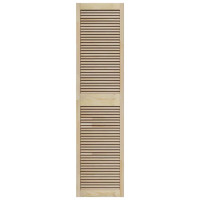 Produktbild för Skåpdörr med dörr Naturfärg 201 x 2,1 x 49,5 cm Massiv furu