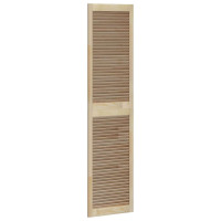 Produktbild för Skåpdörr med dörr Naturfärg 201 x 2,1 x 49,5 cm Massiv furu
