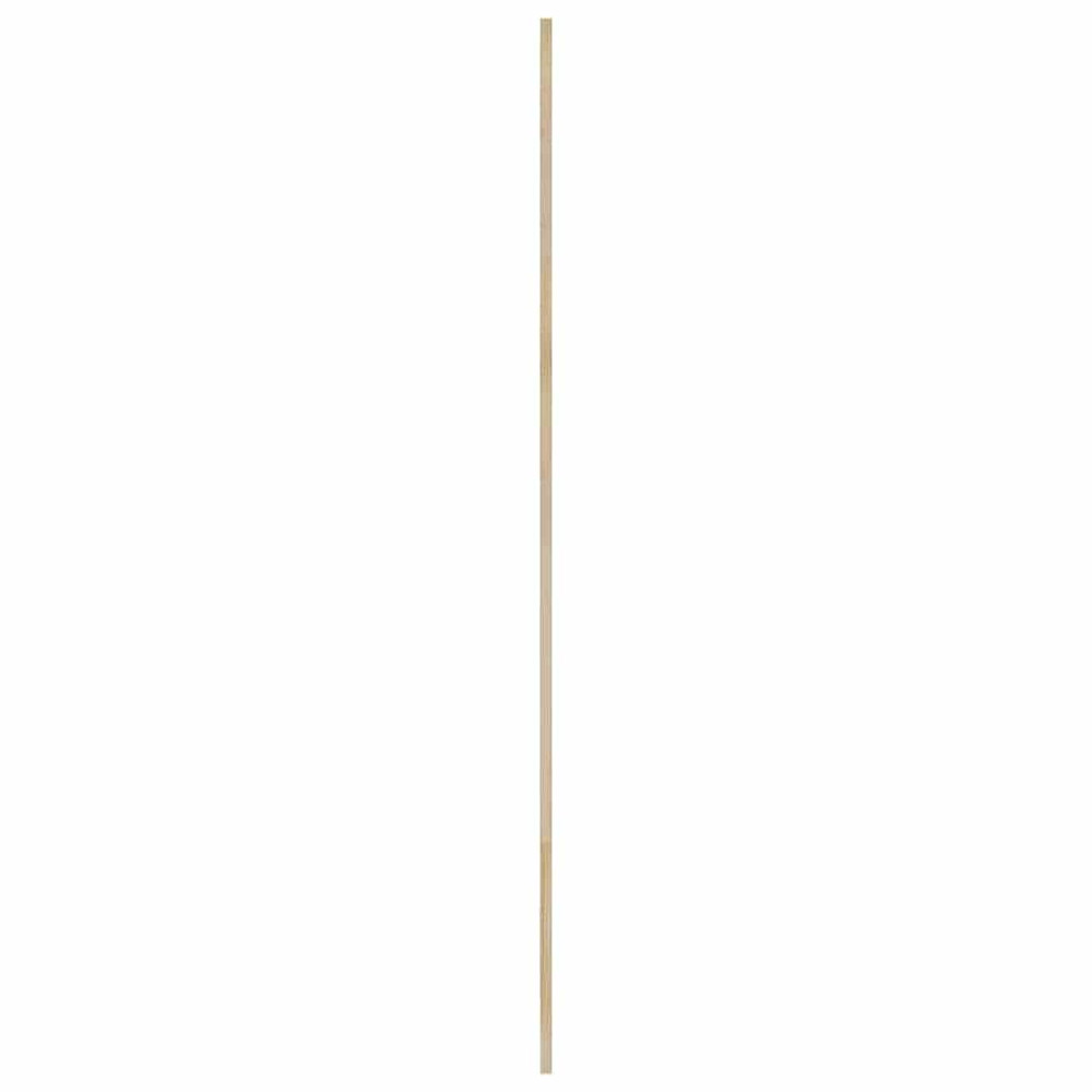 Produktbild för Skåpdörr 2 pcs Naturfärg 201 x 2,1 x 59,5 cm Massiv furu