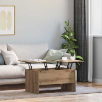 Produktbild för Kaffeebord Artisan Ek 102 x 50,5 x 46,5 cm Konstruerat trä