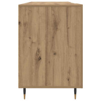 Produktbild för Skrivbord med hylla artisan ek 140 x 50 x 75 cm Konstruerat trä