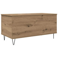 Produktbild för Kaffeebord artisan ek 90 x 44.5 x 45 cm Konstruerat trä