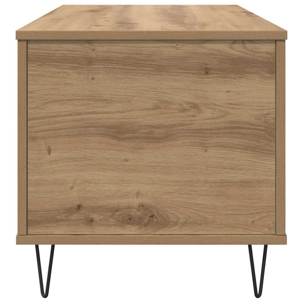 Produktbild för Kaffeebord artisan ek 90 x 44.5 x 45 cm Konstruerat trä