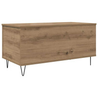 Produktbild för Kaffeebord artisan ek 90 x 44.5 x 45 cm Konstruerat trä