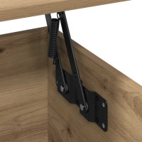 Produktbild för Kaffeebord artisan ek 90 x 44.5 x 45 cm Konstruerat trä