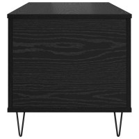 Produktbild för Kaffeebord Svart ek 90 x 44.5 x 45 cm Konstruerat trä