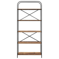 Produktbild för Hyllsystem Gammalt trä 80 x 30 x 183 cm Konstruerat trä