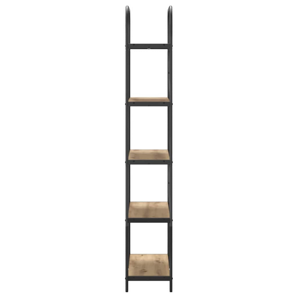 Produktbild för Hyllsystem Artisan Ek 80 x 30 x 183 cm Konstruerat trä
