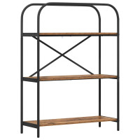 Produktbild för Hyllsystem Gammalt trä 80 x 30 x 109 cm Konstruerat trä