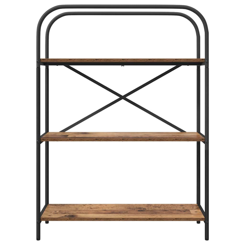 Produktbild för Hyllsystem Gammalt trä 80 x 30 x 109 cm Konstruerat trä