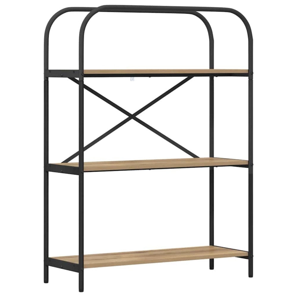 Produktbild för Hyllsystem Artisan Ek 80 x 30 x 109 cm Konstruerat trä