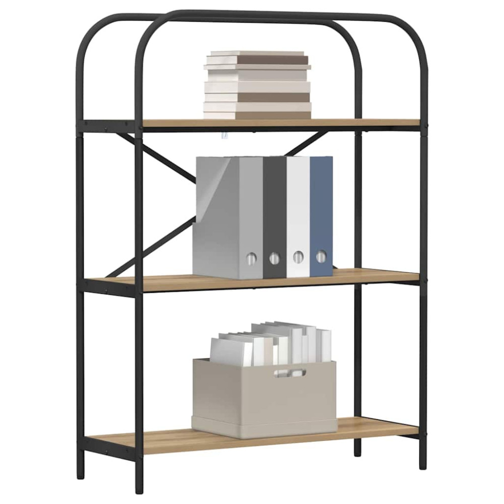 Produktbild för Hyllsystem Artisan Ek 80 x 30 x 109 cm Konstruerat trä