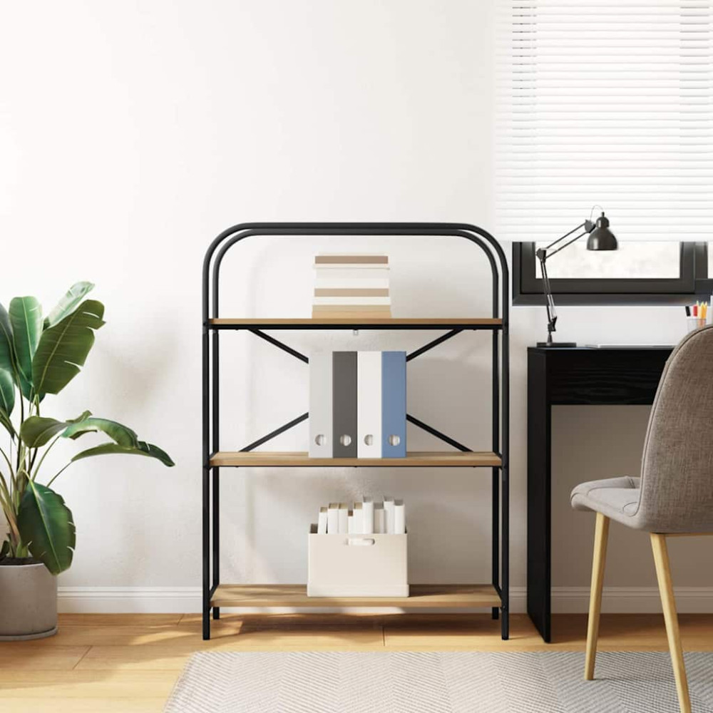 Produktbild för Hyllsystem Artisan Ek 80 x 30 x 109 cm Konstruerat trä