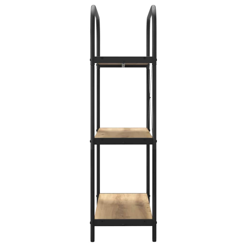 Produktbild för Hyllsystem Artisan Ek 80 x 30 x 109 cm Konstruerat trä