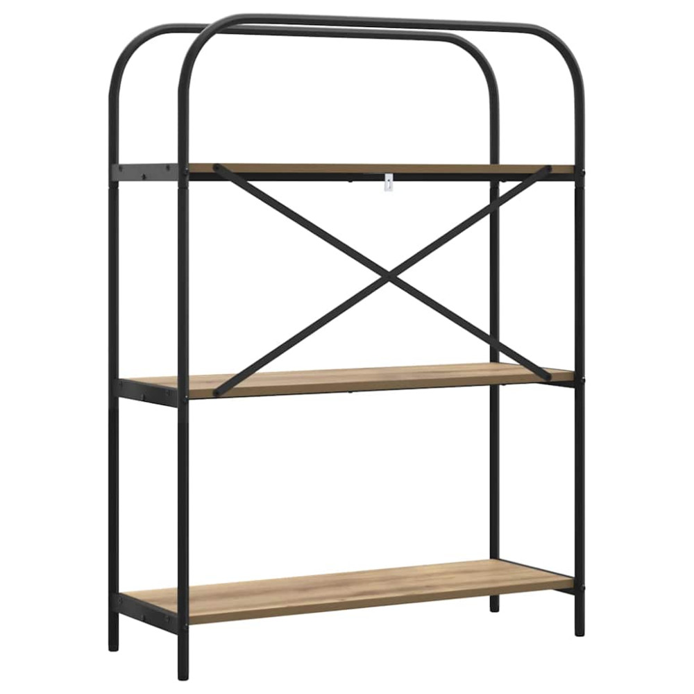 Produktbild för Hyllsystem Artisan Ek 80 x 30 x 109 cm Konstruerat trä