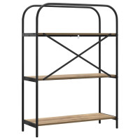 Produktbild för Hyllsystem Artisan Ek 80 x 30 x 109 cm Konstruerat trä