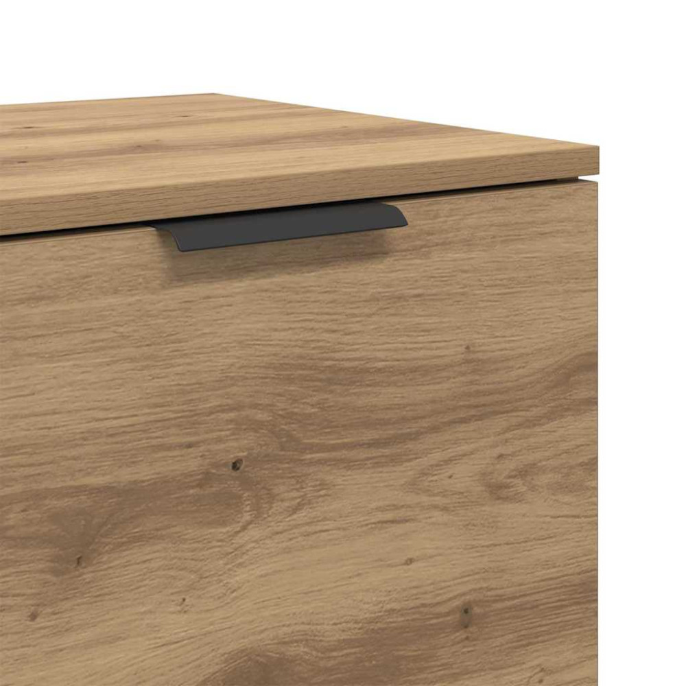 Produktbild för Sängskåp 2 pcs Artisan Ek 40 x 39 x 40 cm Konstruerat trä