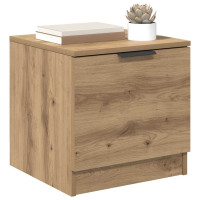 Produktbild för Sängskåp 2 pcs Artisan Ek 40 x 39 x 40 cm Konstruerat trä