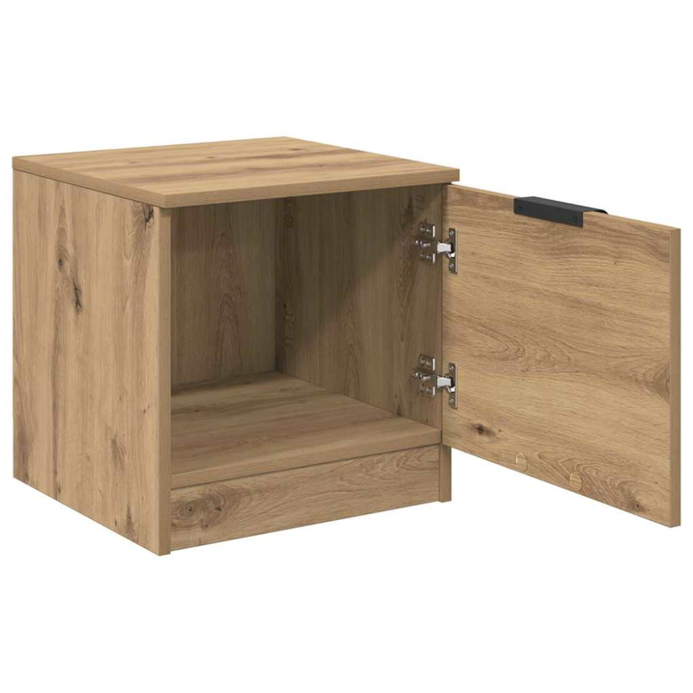 Produktbild för Sängskåp 2 pcs Artisan Ek 40 x 39 x 40 cm Konstruerat trä