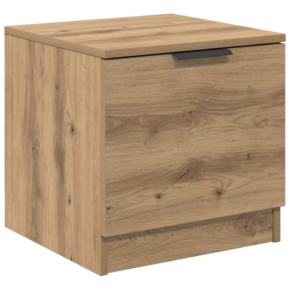 Produktbild för Sängskåp 2 pcs Artisan Ek 40 x 39 x 40 cm Konstruerat trä
