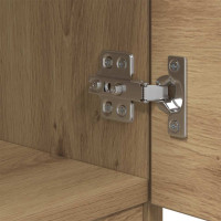Produktbild för Sängskåp 2 pcs Artisan Ek 40 x 39 x 40 cm Konstruerat trä
