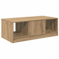 Produktbild för Kaffeebord med låda Artisan Ek 102 x 50 x 36cm Konstruerat trä