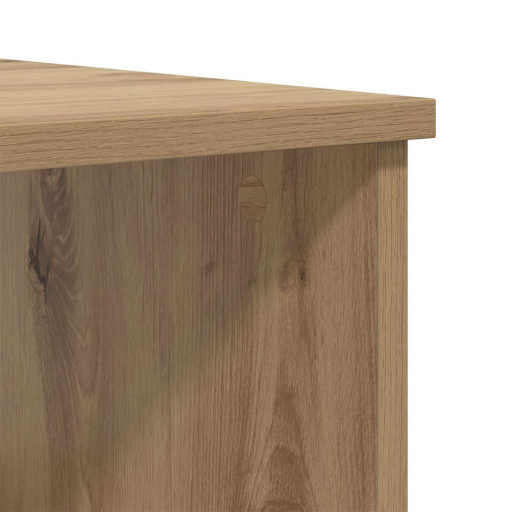 Produktbild för Kaffeebord med låda Artisan Ek 102 x 50 x 36cm Konstruerat trä