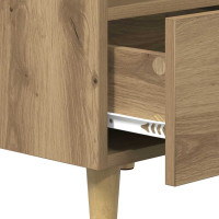 Produktbild för Sängskåp 2 pcs Artisan Ek 40 x 35 x 47.5cm Konstruerat trä
