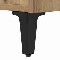 Produktbild för Sängskåp 2 pcs Artisan Ek 40 x 35 x 47,5 cm Konstruerat trä