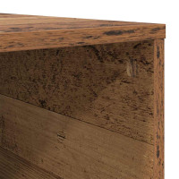 Produktbild för Kaffeebord Gammalt trä 80 x 80 x 36,5 cm Konstruerat trä