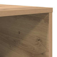 Produktbild för Kaffeebord Artisan Ek 80 x 80 x 36,5 cm Konstruerat trä