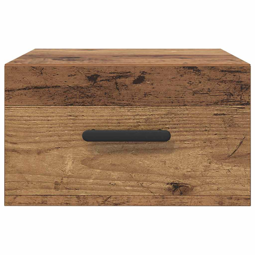 Produktbild för Nattduksbord Gammalt trä 35 x 35 x 20 cm Konstruerat trä