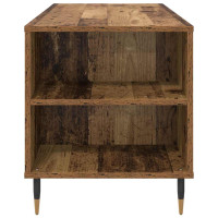 Produktbild för Kaffeebord Gammalt trä 102 x 44,5 x 50 cm Konstruerat trä
