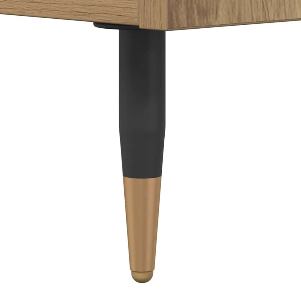 Produktbild för Kaffeebord Artisan Ek 102 x 44,5 x 50 cm Konstruerat trä
